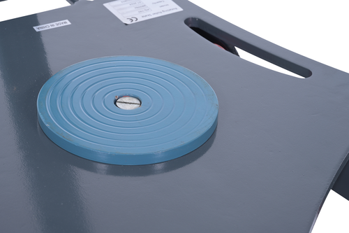 Steel Multi Direction Machinery Skate 18 In. Length x 17-1/2 In. Width x 4-7/16 In. Height 8,800 Lb. Capacity Blue and Gray