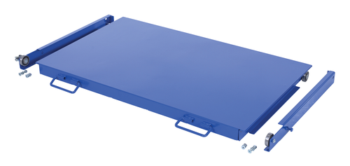 Steel Additional Shelf 32 In. Length 51-1/4 In Width 3 In Height 1,500 Lb. Capacity For VRSOR Models Blue