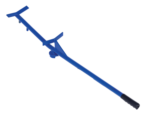 Deluxe Drum Positioner 41 In. x 5-7/8 In. x 6 In. Steel 600 Lb. Capacity Blue