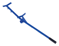Thumbnail for Deluxe Drum Positioner 41 In. x 5-7/8 In. x 6 In. Steel 600 Lb. Capacity Blue