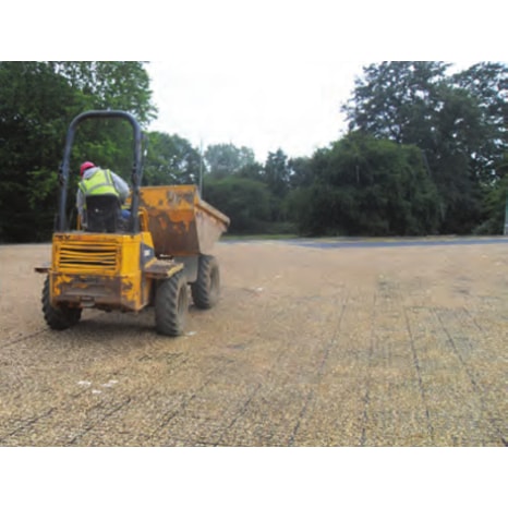 Geo Ground Grid Cellular System for Landscaping Stabilization and Erosion Control, 25 Ton Load Capacity, GeoGrid®  - Model GEO-2.4