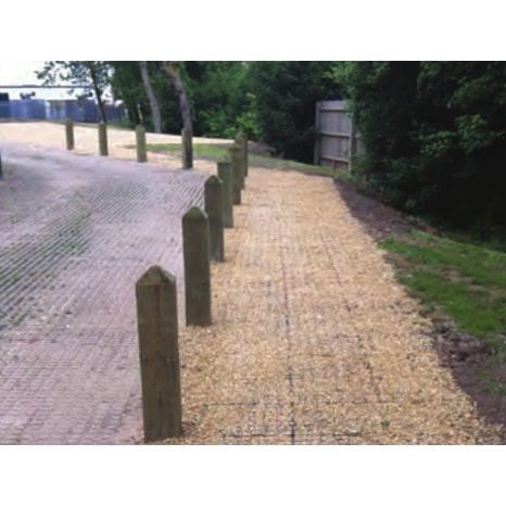 Geo Ground Grid Cellular System for Landscaping Stabilization and Erosion Control, 25 Ton Load Capacity, GeoGrid®  - Model GEO-2.4