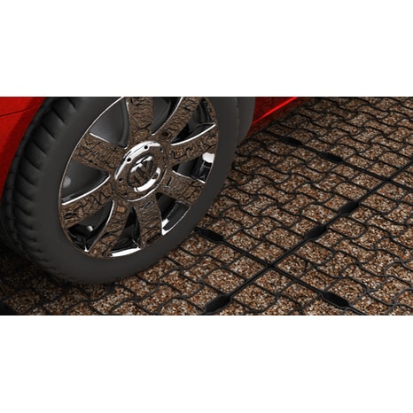 Geo Ground Grid Cellular System for Landscaping Stabilization and Erosion Control, 25 Ton Load Capacity, GeoGrid®  - Model GEO-2.4