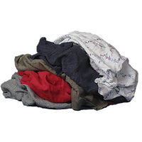 Thumbnail for Buffalo™ Recycled T-Shirt Rags, Colored, 25 lb/Box