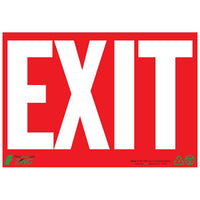 Thumbnail for ZING Eco Safety Sign, Exit, 7X10- Model 1078A