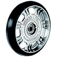 Thumbnail for Wesco Model R3 Aluminum Center Moldon Rubber Wheels