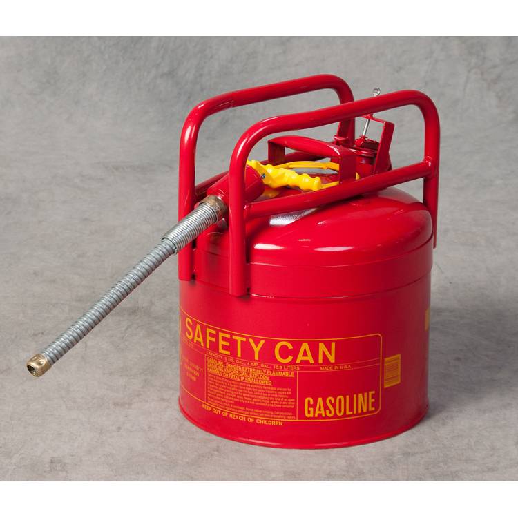 5G Red Type II Safety Can 5/8" Spout - Model 1215SX5