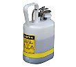 Justrite 1-Gallon Poly Type I Safety Can - White