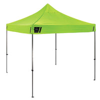 Thumbnail for Ergodyne® Shax® 6000 Heavy-Duty Pop-Up Tent, 10' x 10', Lime, 1/Each
