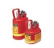 Justrite 1-Gallon Poly Type I Safety Can - Red