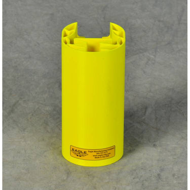 Rack Guard 1.5†x 3†- HDPE Yellow - Model 1702