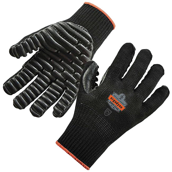 Ergodyne® ProFlex® 9003 Certified Lightweight Anti-Vibration Gloves, X-Large, Black, 1/Pair
