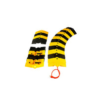 Thumbnail for Ultra-Sidewinder Medium 1-Foot Extension - Black and Yellow