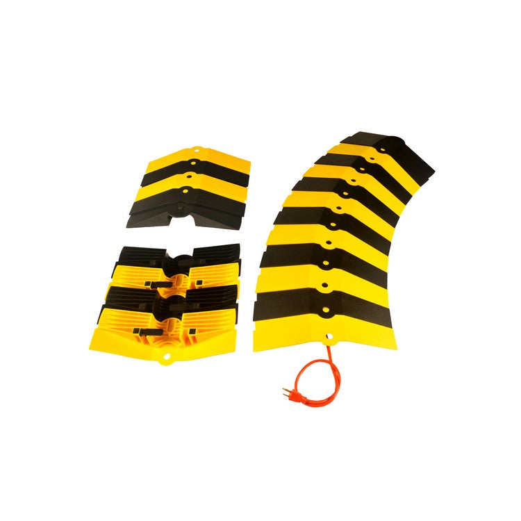 Ultra-Sidewinder Large 3-Foot System - Black and Yellow