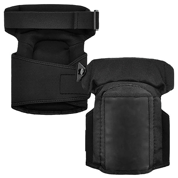 Ergodyne® ProFlex® 450 Comfort Hinged™ Soft Cap Gel/EVA Foam Knee Pads, Black, 1/Pair