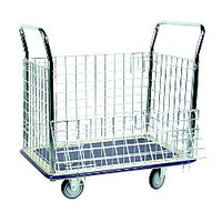 Thumbnail for Wesco Wire Caged Platform Truck