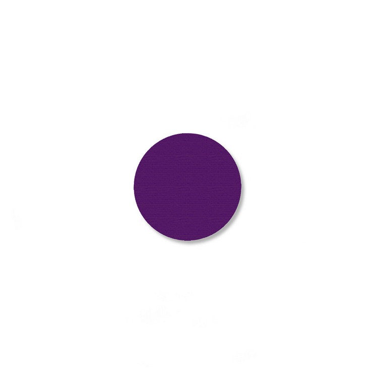 Mighty Line 3/4" Purple Solid Dot - Pack of 200