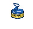 Justrite 1-Gallon Type I Safety Can with Funnel - Blue