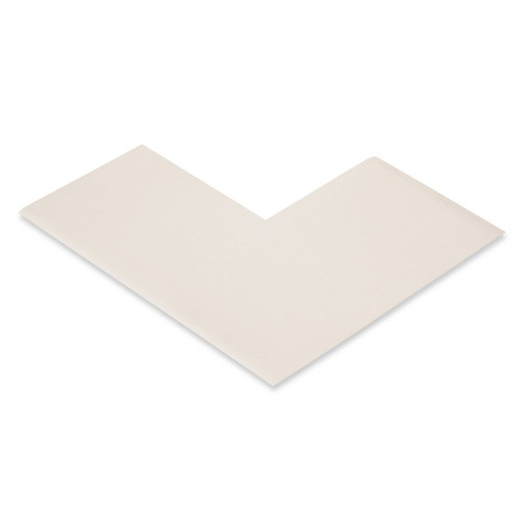 Mighty Line 3" Wide Solid White Angle - Pack of 25