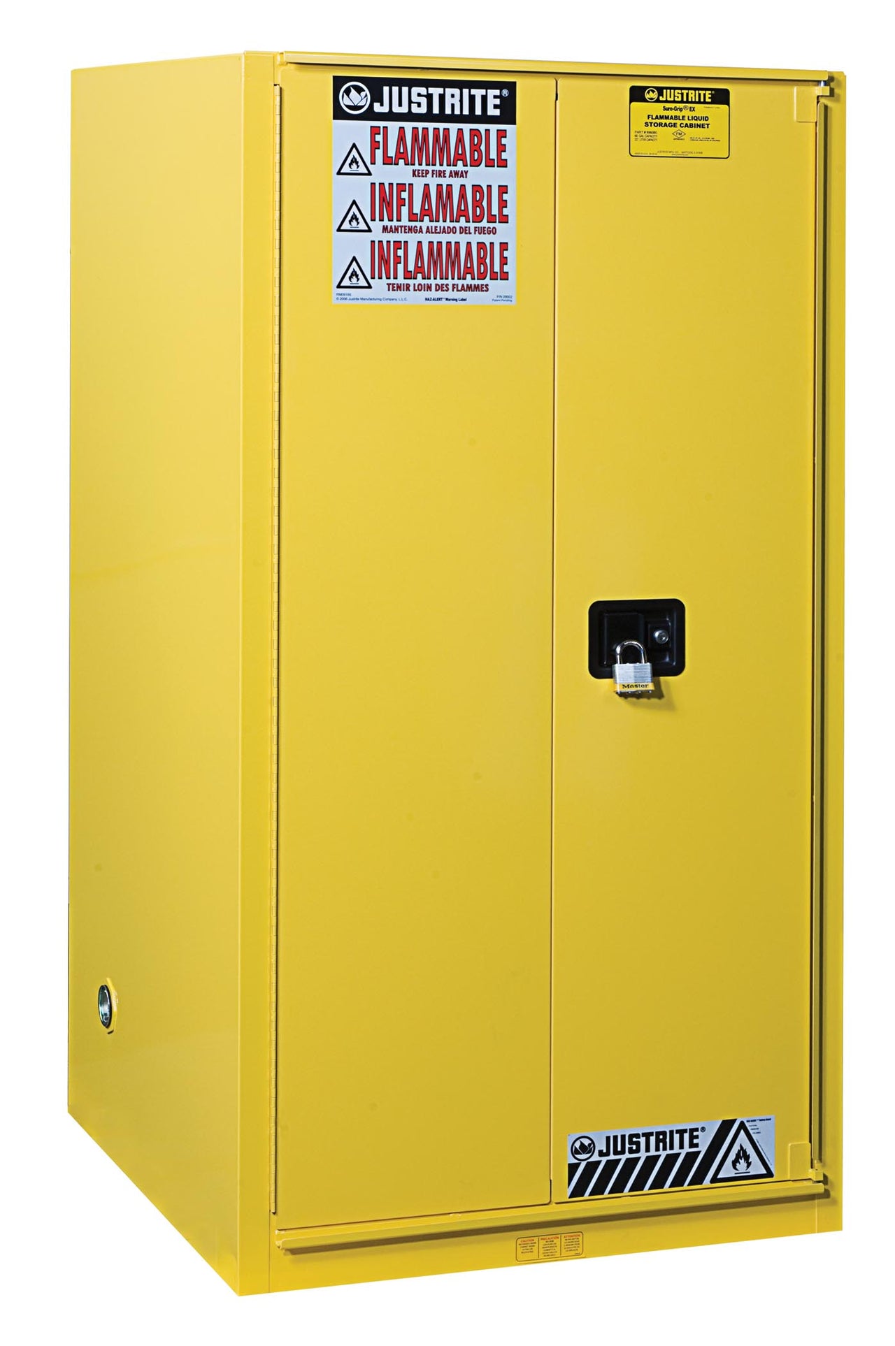 Justrite EX 60-Gallon Manual Close Safety Storage Cabinet