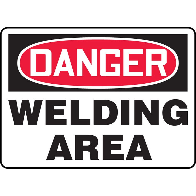 Danger Welding Area Sign - Model MWLDD05VA
