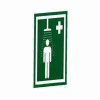 Thumbnail for Universal Safety Shower Sign For Wall Mounting