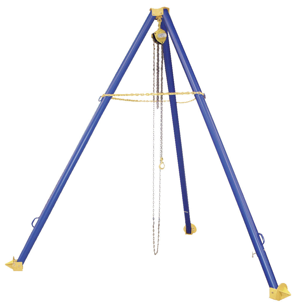 Fixed Height Tripod Hoist Stand w/ 1,000-lbs Capacity