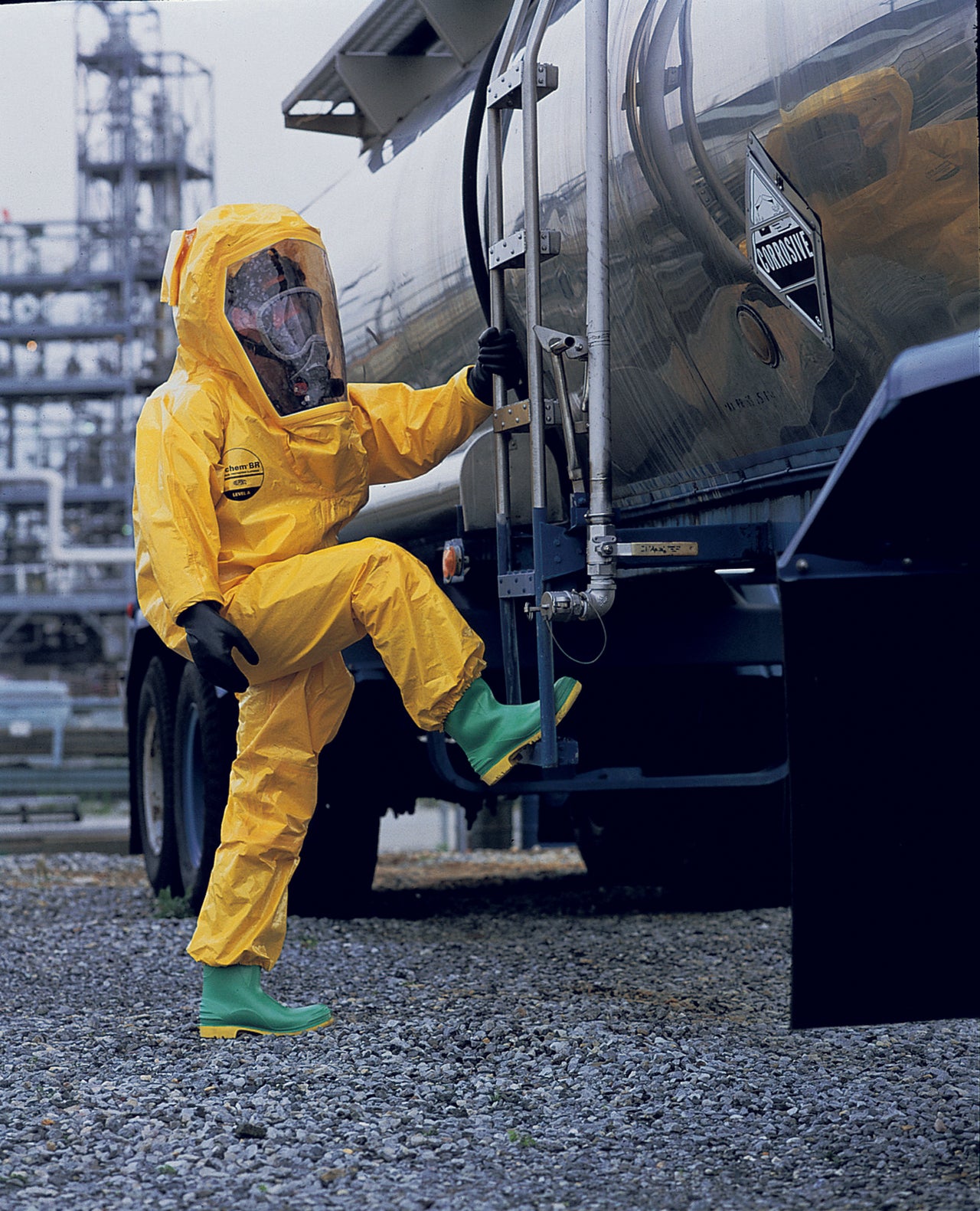 Tychem TK Level B Suit for External Air