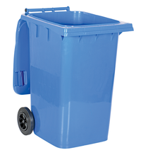Thumbnail for High Density Polyethylene 95 Gallon Trash Can Blue