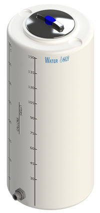 Thumbnail for 40 Gal ProChem® Potable Water Tank w/Bulkhead Fittings - Twist Lid 8