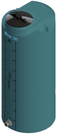 Thumbnail for 50 Gal ProChem® Potable Water Tank w/Bulkhead Fittings - Twist Lid 8