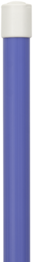 Vikan Aluminum Telescopic handle, 62 - 109.4", Ø1.3, Purple