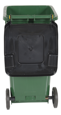 Thumbnail for High Density Polyethylene 32 Gallon Trash Can Green