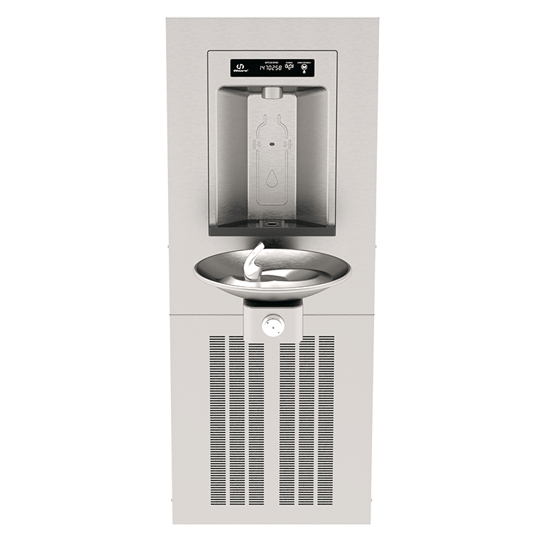 1001HSA.8 - Haws RIVIVE™ Hydration Station™ Chilled Recessed Bottle Filler with Fountain