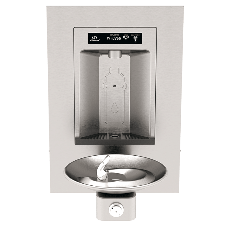 1001HS – Haws RIVIVE™ Hydration Station™ Recessed Bottle Filler Station with Fountain