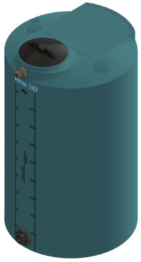 Thumbnail for 100 Gal ProChem® Potable Water Tank w/Bulkhead Fittings - Twist Lid 8