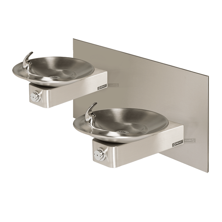 Barrier-Free Dual Wall Mount Fountain