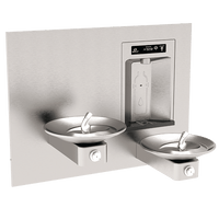 Thumbnail for 1011HS - Haws RIVIVE™ Hydration Station™ Recessed Bottle Filler with HI-LO Fountains