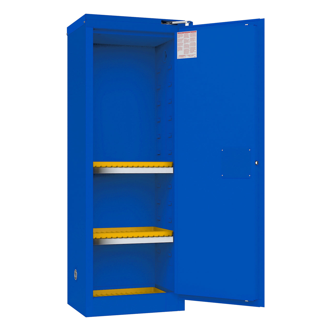 Corrosive Storage, 22 Gallon, Self Close