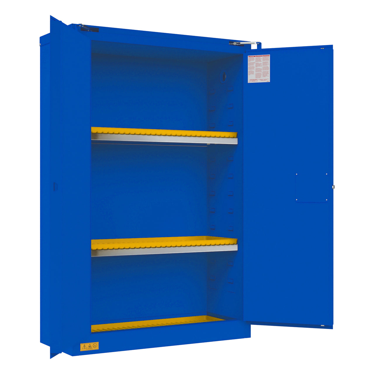 Corrosive Storage, 45 Gallon, Self Close