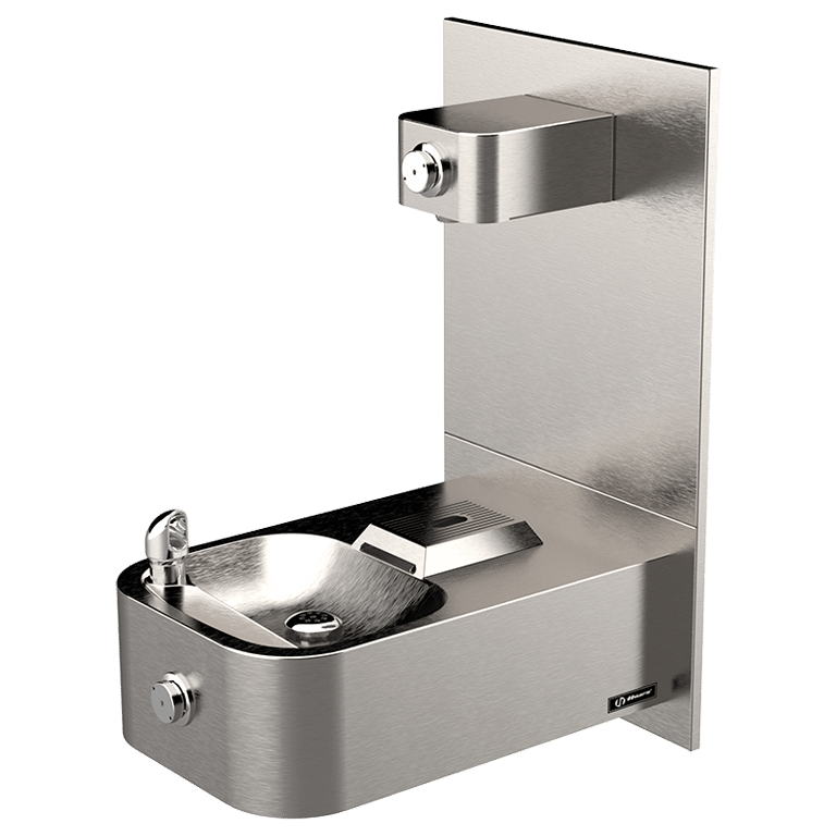 ADA Vandal-Resistant 14 Gauge Fountain and Bottle Filler