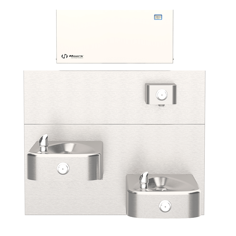 Haws Universal Water Filter Cabinet with Monitor