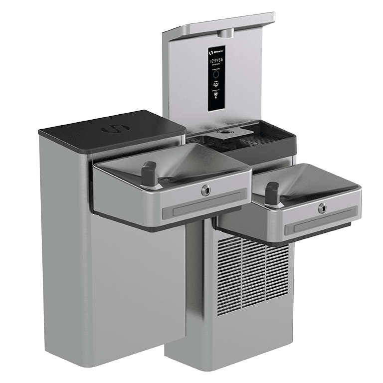 Wall Mount Hi-Lo ADA Touchless Water Cooler and Bottle Filler