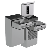 Thumbnail for Wall Mount Hi-Lo ADA Touchless Water Cooler and Bottle Filler