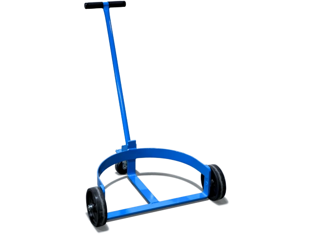 NO-Spill Drum Truck with 3 wheels for up to 24" (61 cm) diameter drum