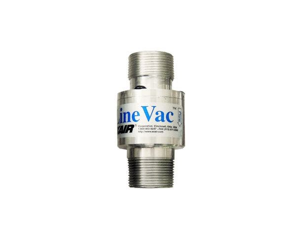 1-1/4" NPT Threaded Line Vac Only, (1-1/4" NPT inlet/outlet) 