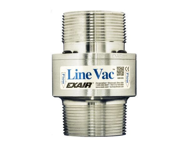 2-1/2" NPT Threaded Line Vac Only, (2-1/2" NPT inlet/outlet)