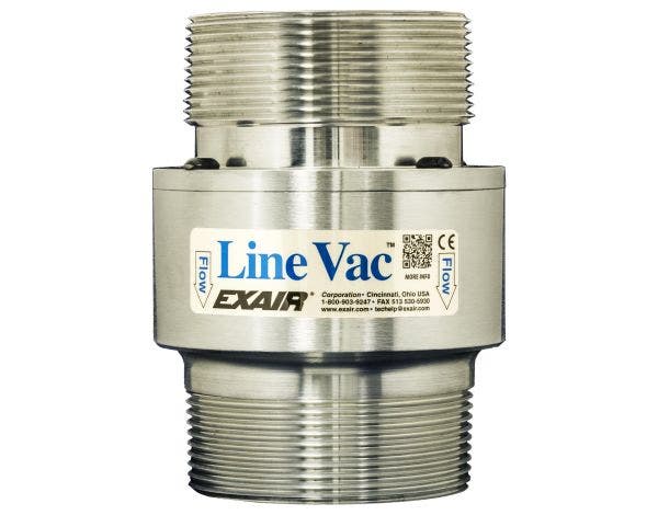 3" NPT Threaded Line Vac Only, (3" NPT inlet/outlet)
