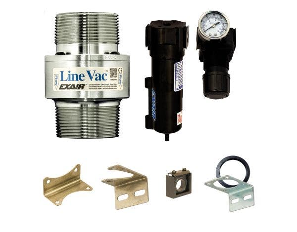 2-1/2" NPT Threaded Line Vac Kit