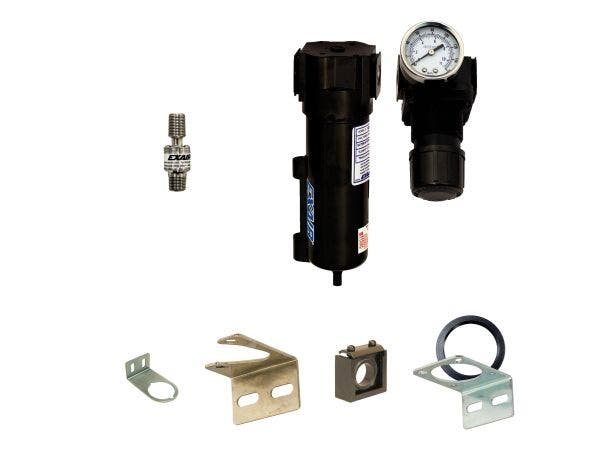 3/8" NPT 316 Stainless Steel Threaded Line Vac Kit 